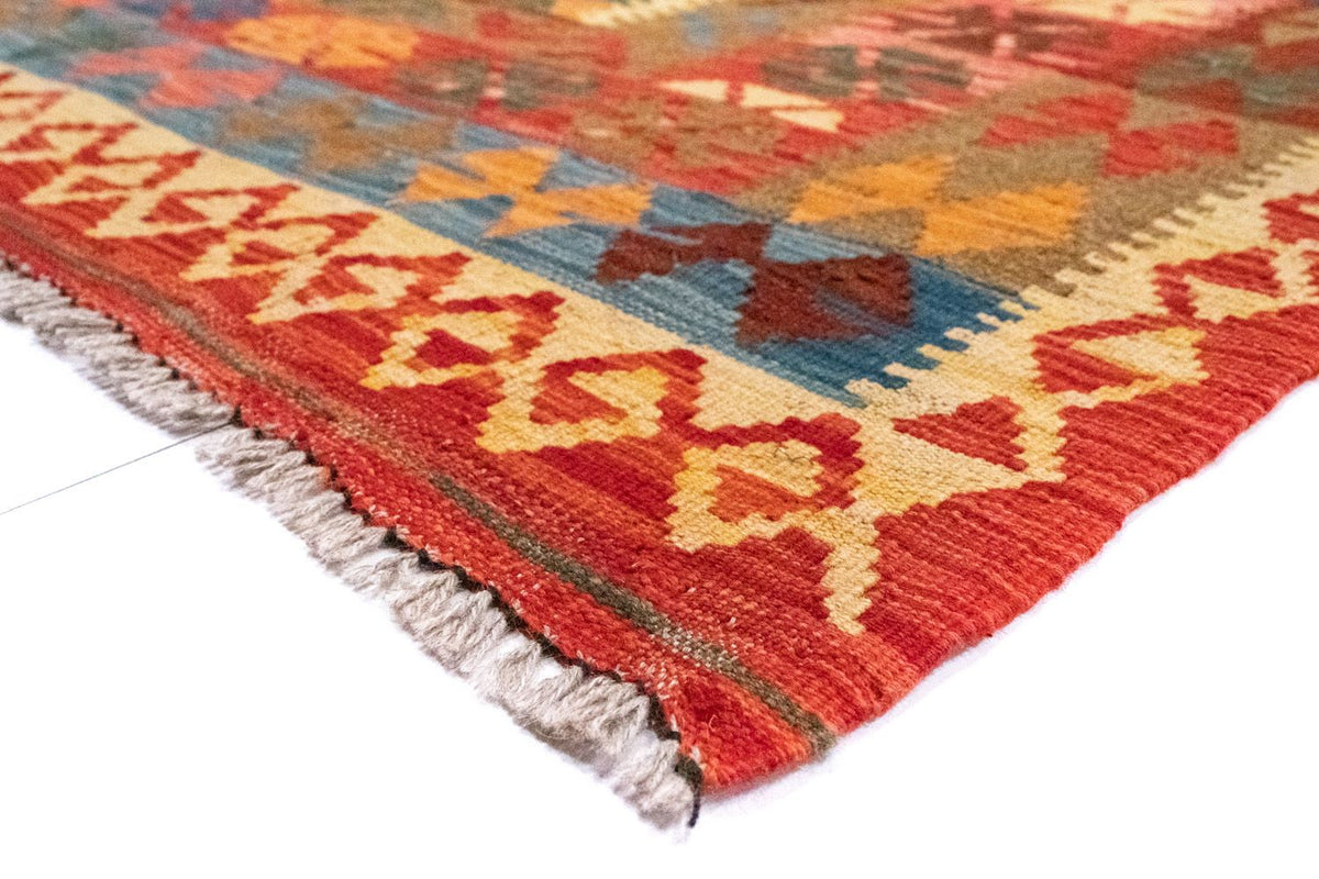 Kelim Carpet - orientalisk matta - 259 x 161 cm - orange