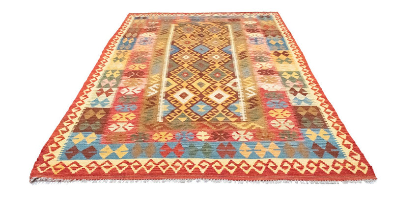 Kelim Carpet - orientalisk matta - 259 x 161 cm - orange