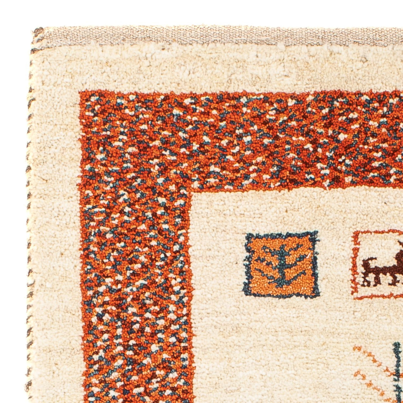 Persisk Gabbeh Mattan 102x57cm - Perserteppich Wollteppich