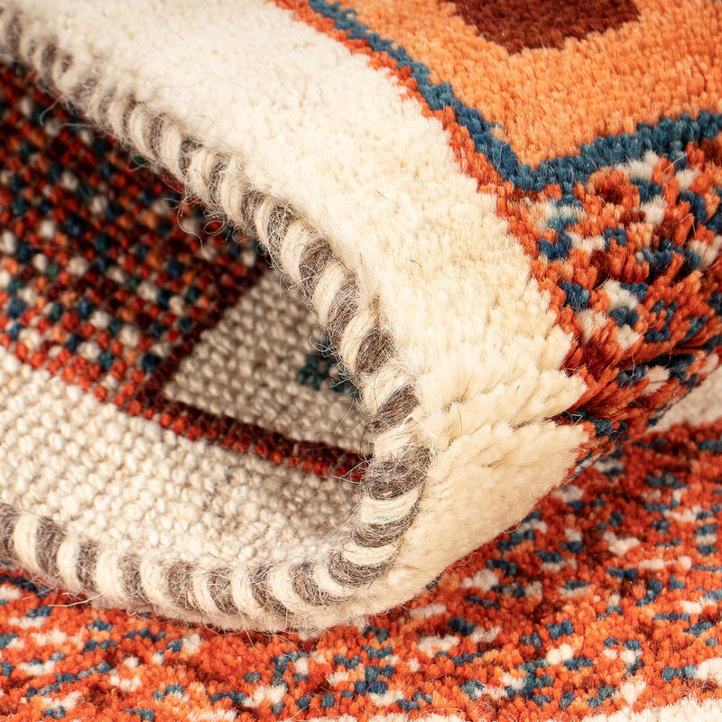 Gabbeh-matta - persisk - 102 x 57 cm - beige