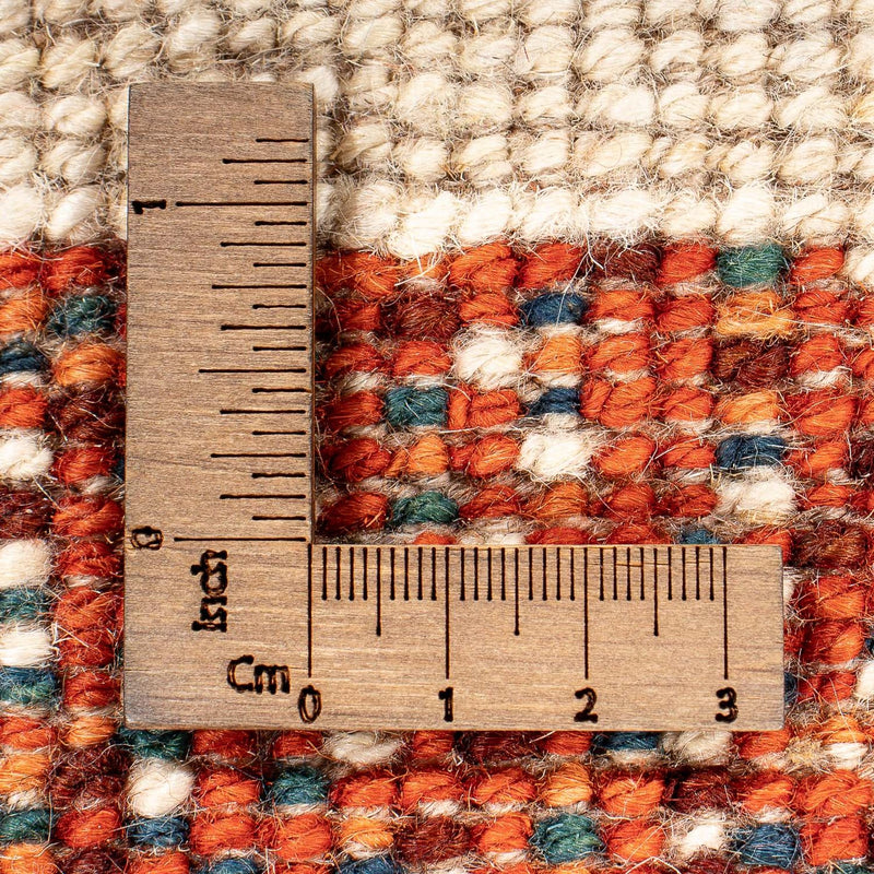 Gabbeh-matta - persisk - 102 x 57 cm - beige