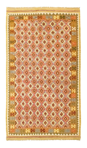 Kelim Carpet - orientalisk matta - 271 x 153 cm - flerfärgad