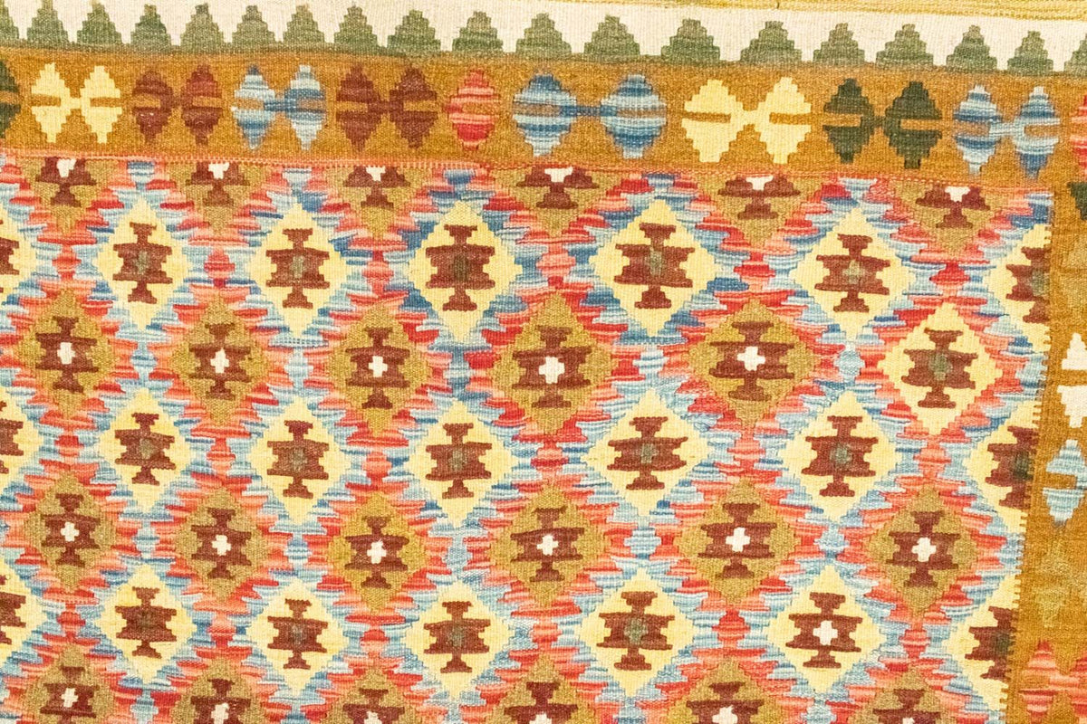 Kelim Carpet - orientalisk matta - 271 x 153 cm - flerfärgad