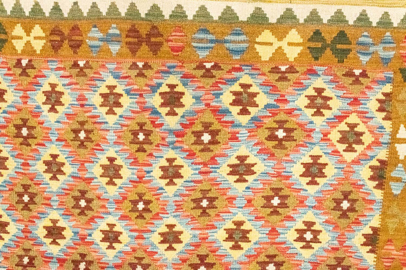 Kelim Carpet - orientalisk matta - 271 x 153 cm - flerfärgad