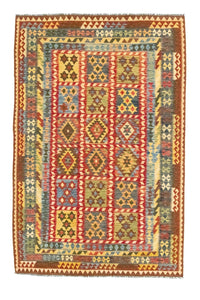 Kelim Carpet - orientalisk matta - 314 x 208 cm - flerfärgad