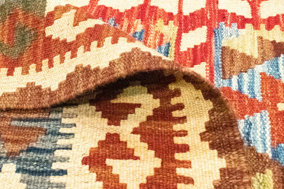 Kelim Carpet - orientalisk matta - 314 x 208 cm - flerfärgad