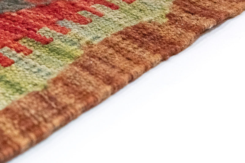 Kelim Carpet - orientalisk matta - 305 x 195 cm - guld