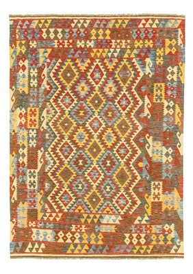 Kelim Carpet - orientalisk matta - 289 x 206 cm - flerfärgad