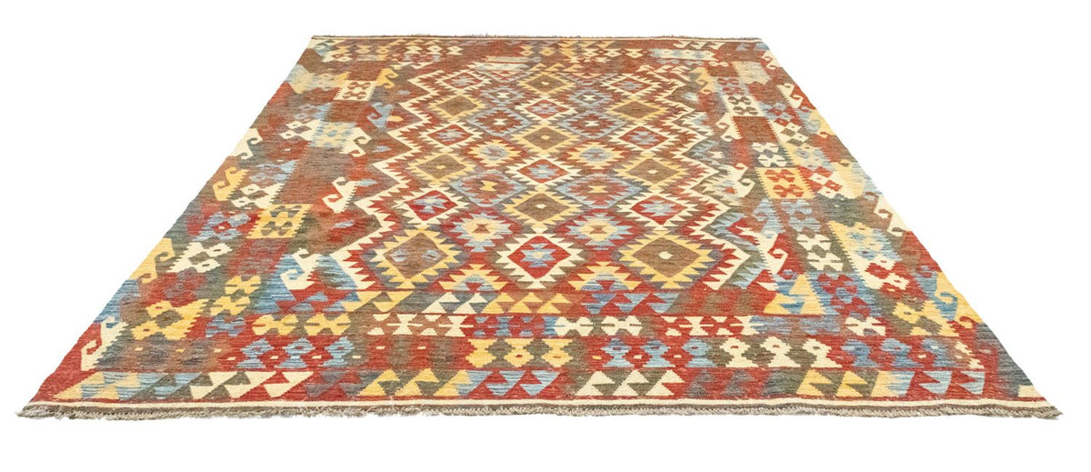 Kelim Carpet - orientalisk matta - 289 x 206 cm - flerfärgad