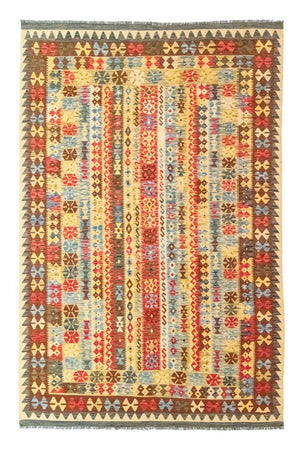 Kelim Carpet - orientalisk matta - 304 x 196 cm - flerfärgad