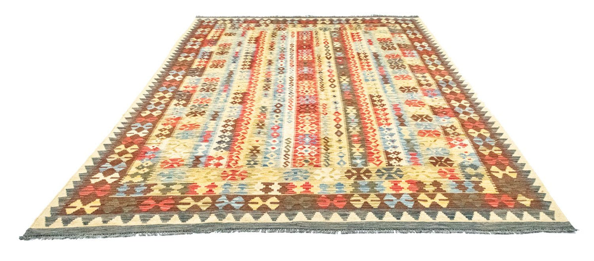 Kelim Carpet - orientalisk matta - 304 x 196 cm - flerfärgad