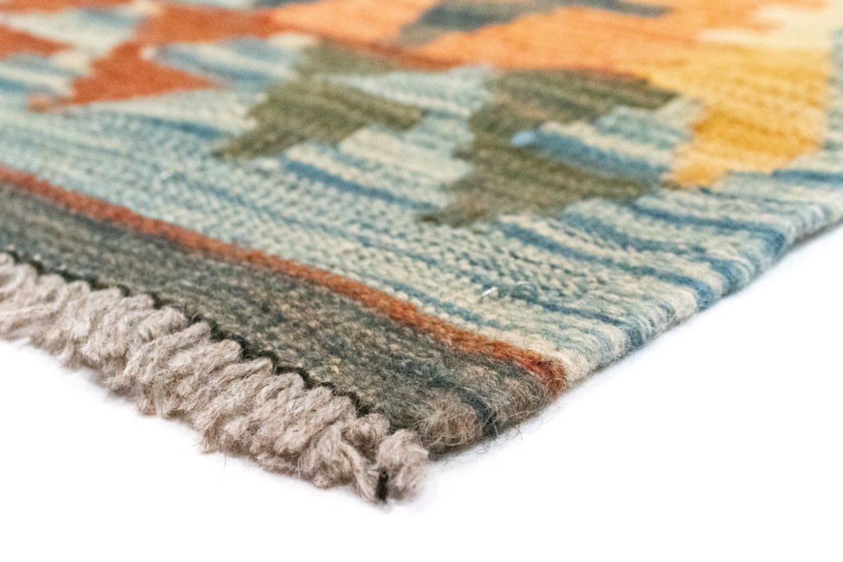 Kelim Carpet - orientalisk matta - 296 x 197 cm - flerfärgad