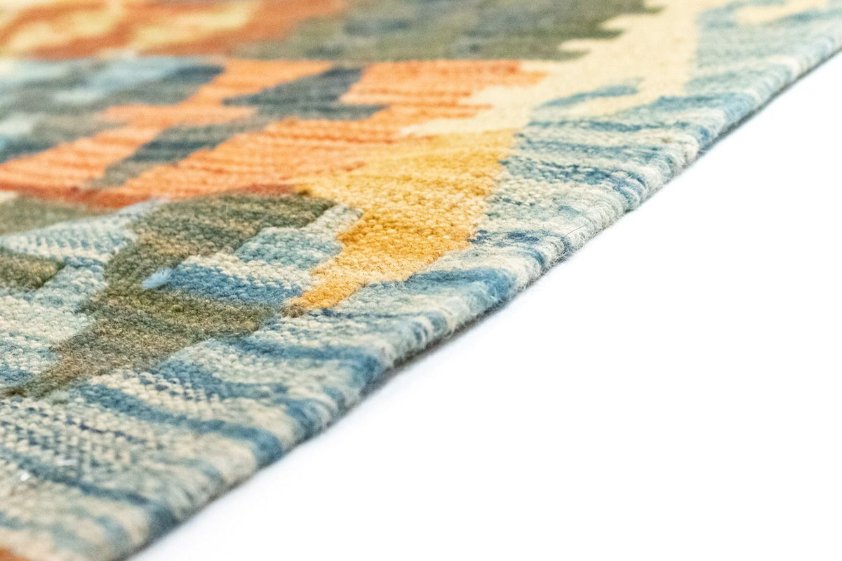 Kelim Carpet - orientalisk matta - 296 x 197 cm - flerfärgad