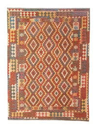 Kelim Carpet - orientalisk matta - 287 x 201 cm - brun
