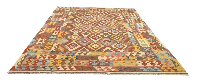 Kelim Carpet - orientalisk matta - 300 x 207 cm - brun