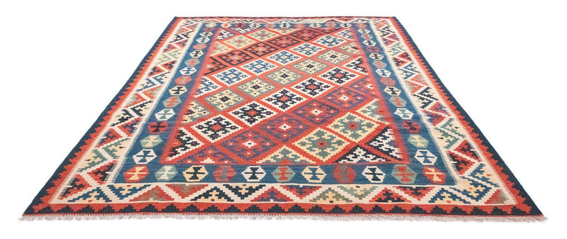 Kelim Carpet - orientalisk matta - 297 x 202 cm - orange