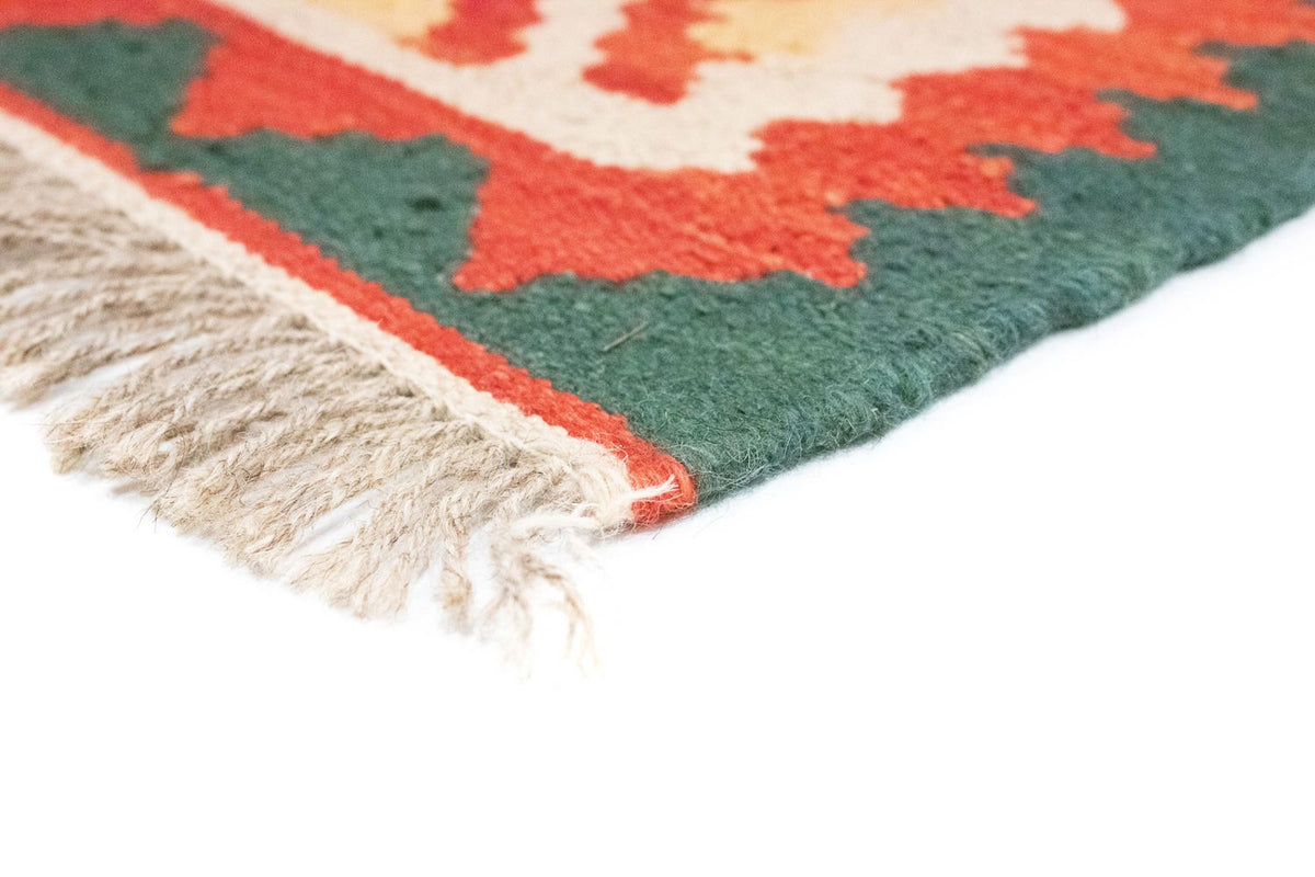 Kelim Carpet - orientalisk matta - 300 x 208 cm - orange