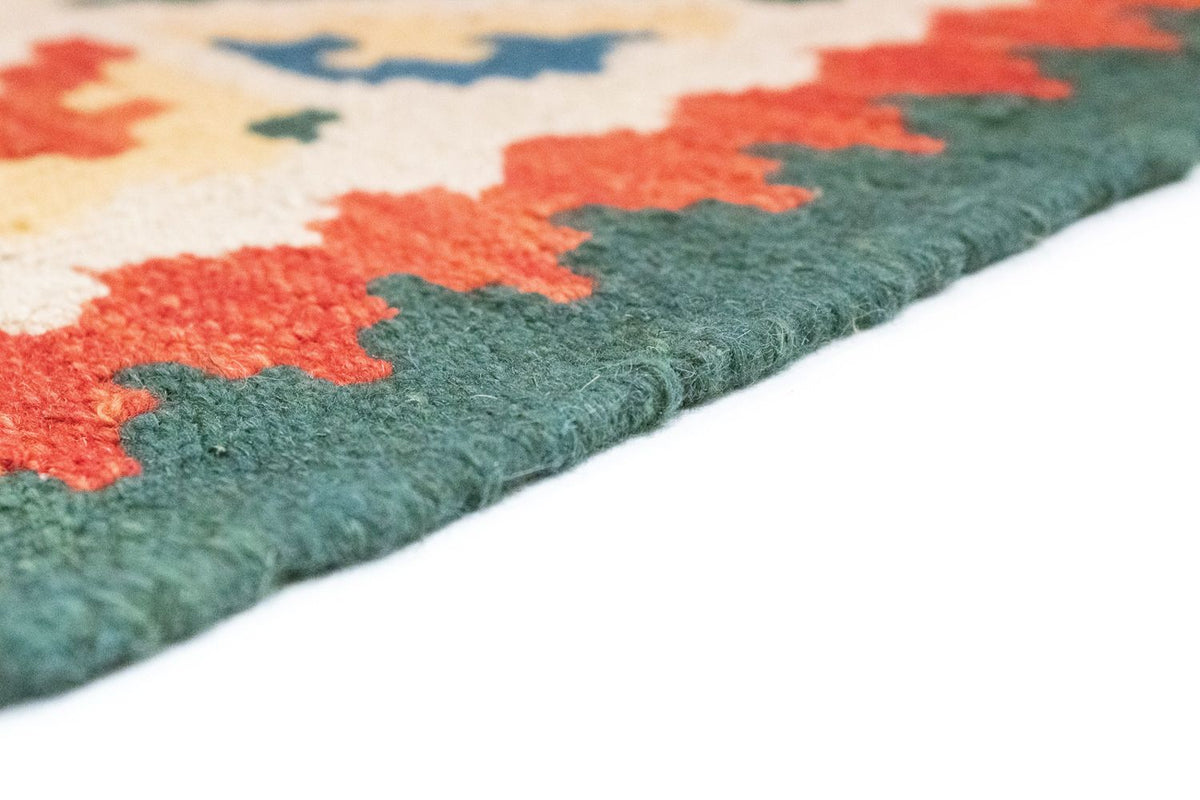 Kelim Carpet - orientalisk matta - 300 x 208 cm - orange