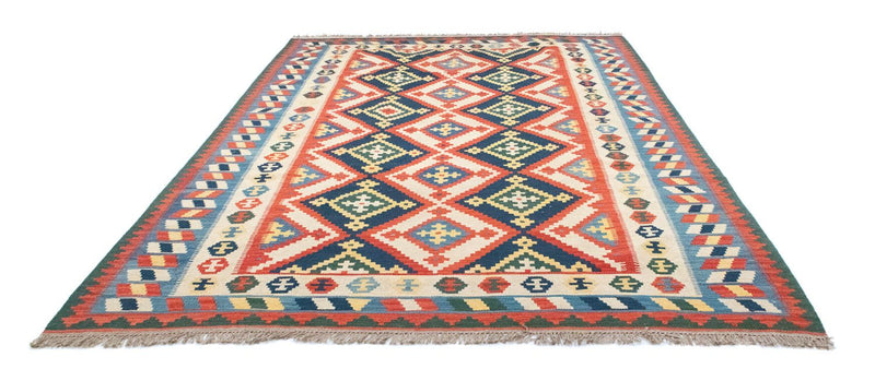 Kelim Carpet - orientalisk matta - 300 x 205 cm - orange