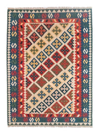 Kelim Carpet - orientalisk matta - 290 x 203 cm - flerfärgad