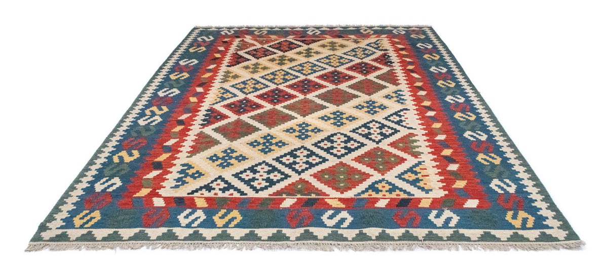 Kelim Carpet - orientalisk matta - 290 x 203 cm - flerfärgad