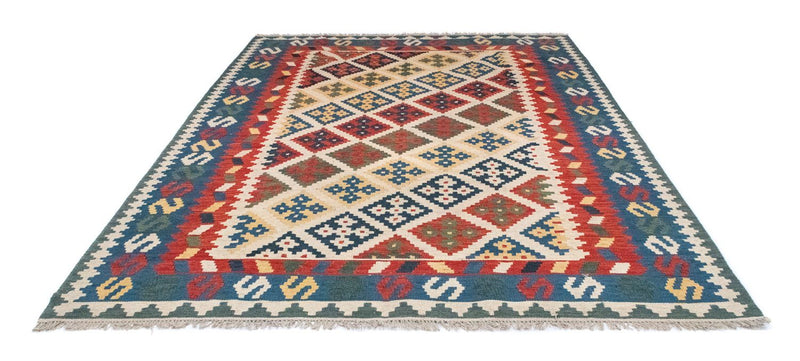 Kelim Carpet - orientalisk matta - 290 x 203 cm - flerfärgad