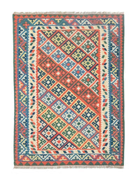 Kelim Carpet - orientalisk matta - 297 x 207 cm - orange