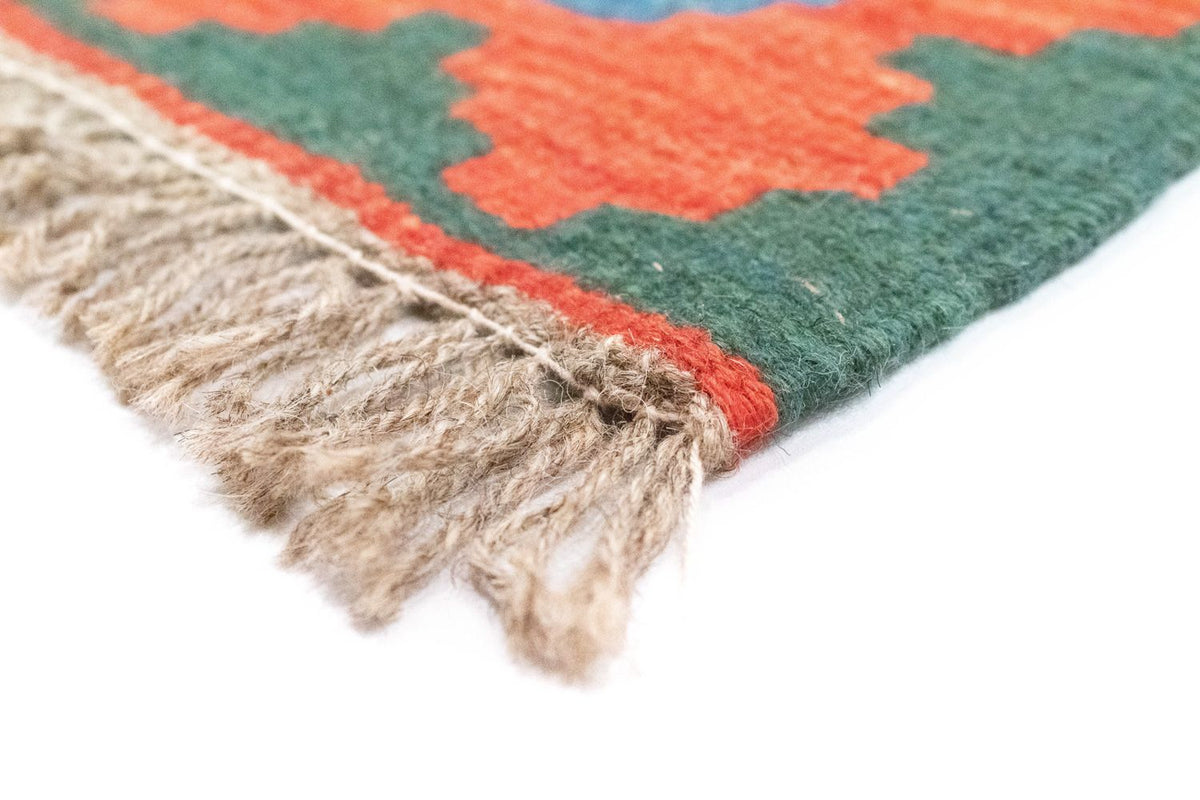 Kelim Carpet - orientalisk matta - 297 x 207 cm - orange