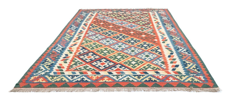 Kelim Carpet - orientalisk matta - 297 x 207 cm - orange