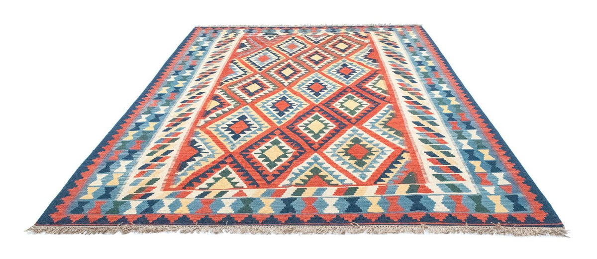 Kelim Carpet - orientalisk matta - 293 x 205 cm - orange