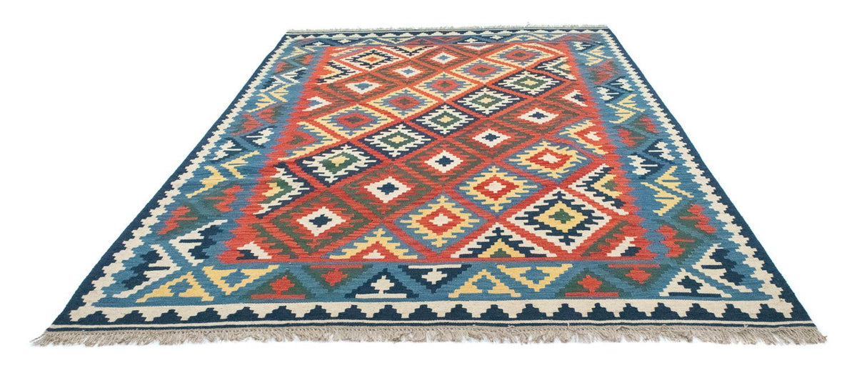 Kelim Carpet - orientalisk matta - 300 x 204 cm - orange