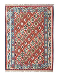 Kelim Carpet - orientalisk matta - 290 x 211 cm - röd