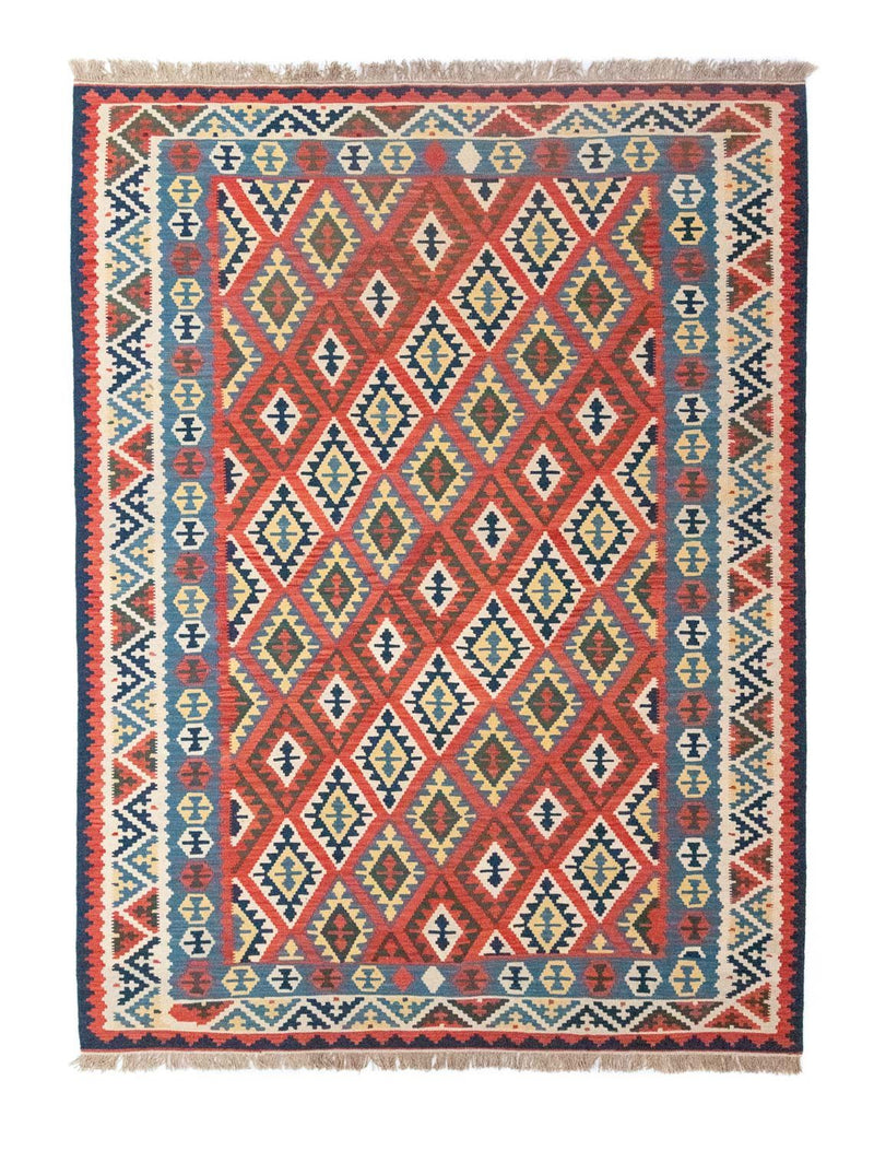 Kelim Carpet - orientalisk matta - 290 x 211 cm - röd