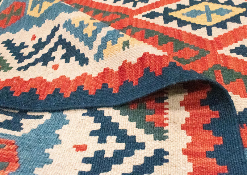 Kelim Carpet - orientalisk matta - 290 x 211 cm - röd