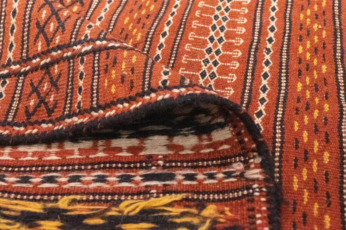 Kelim Carpet - orientalisk matta - 233 x 166 cm - brun