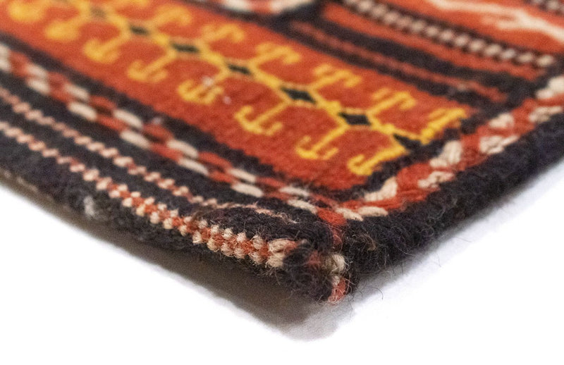 Kelim Carpet - orientalisk matta - 235 x 165 cm - orange