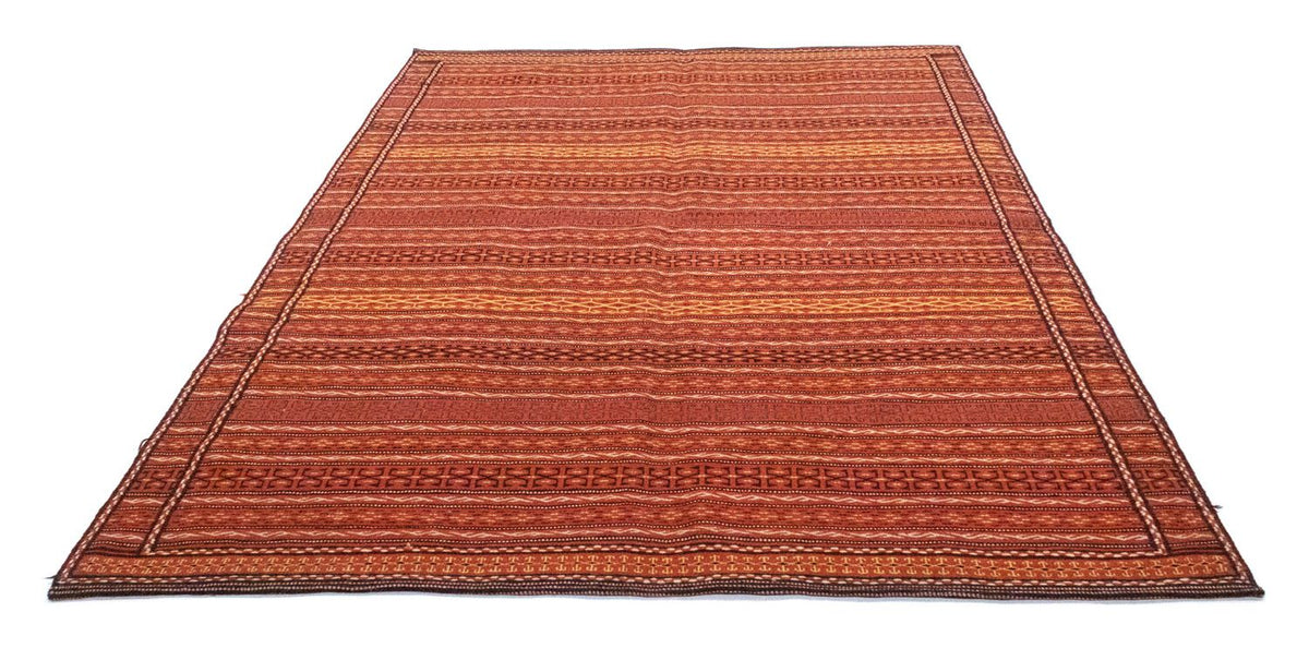 Kelim Carpet - orientalisk matta - 235 x 165 cm - orange