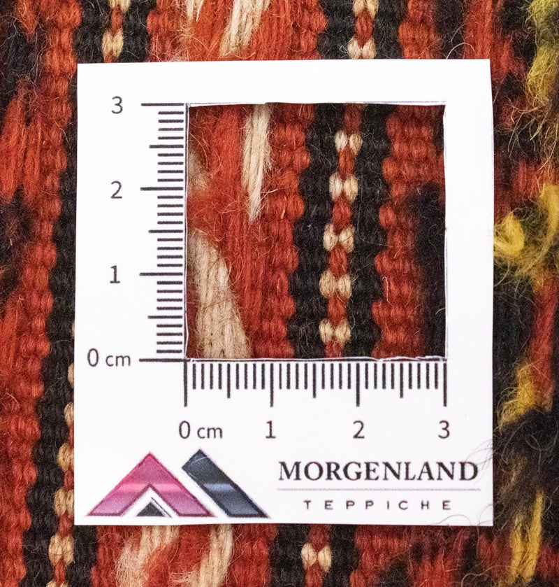 Kelim Carpet - orientalisk matta - 235 x 165 cm - orange