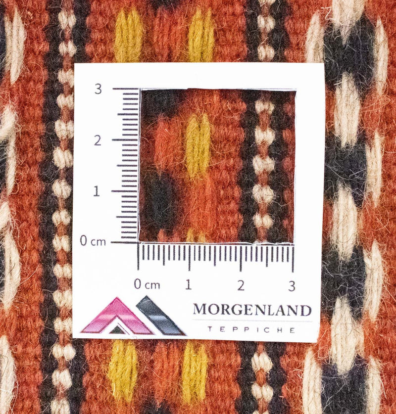 Kelim Carpet - orientalisk matta - 244 x 173 cm - orange