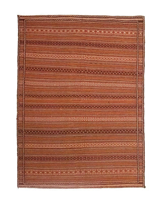 Kelim Carpet - orientalisk matta - 223 x 166 cm - brun