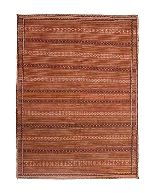 Kelim Carpet - orientalisk matta - 223 x 166 cm - brun