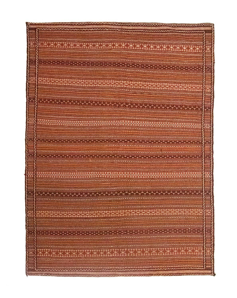 Kelim Carpet - orientalisk matta - 223 x 166 cm - brun