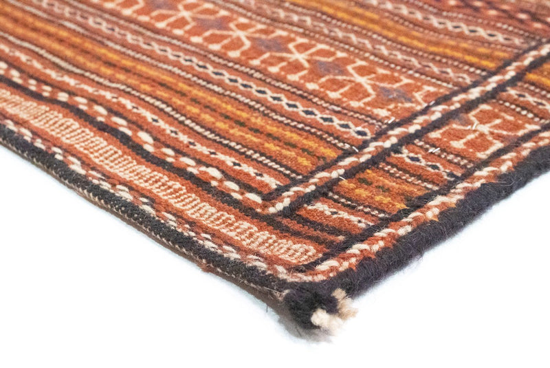 Kelim Carpet - orientalisk matta - 223 x 166 cm - brun