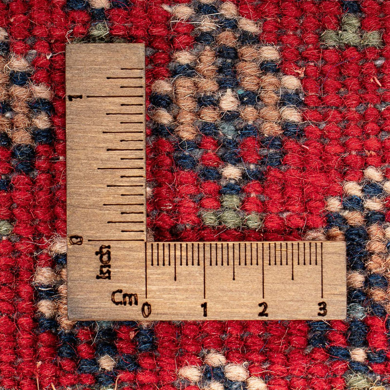 Orientalisk matta - Mir - Indus - 90 x 60 cm - mörkröd