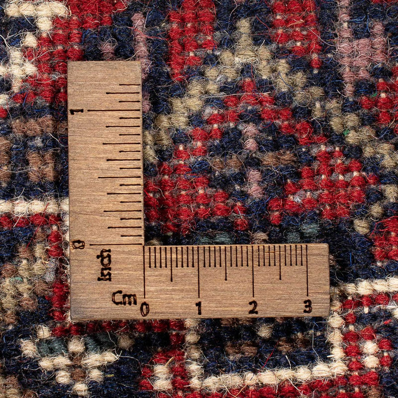 Orientaliska mattor - Bijar - Indus - 90 x 60 cm - mörkröd