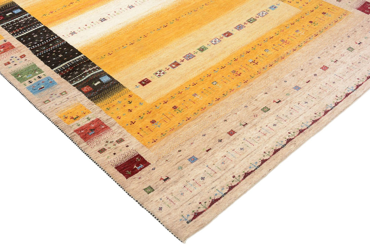 Gabbeh-mattan - Loribaft Indus - 245 x 173 cm - flerfärgad