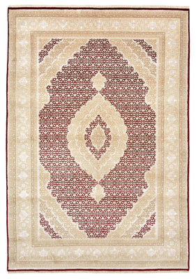 Orientaliska mattor - Tabriz - 243 x 167 cm - grädde