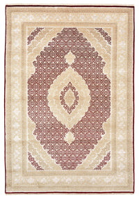 Orientaliska mattor - Tabriz - 243 x 167 cm - grädde