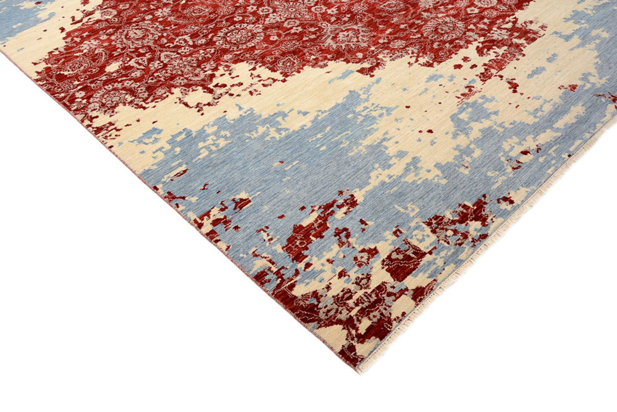 Designermatta - 303 x 246 cm - flerfärgad