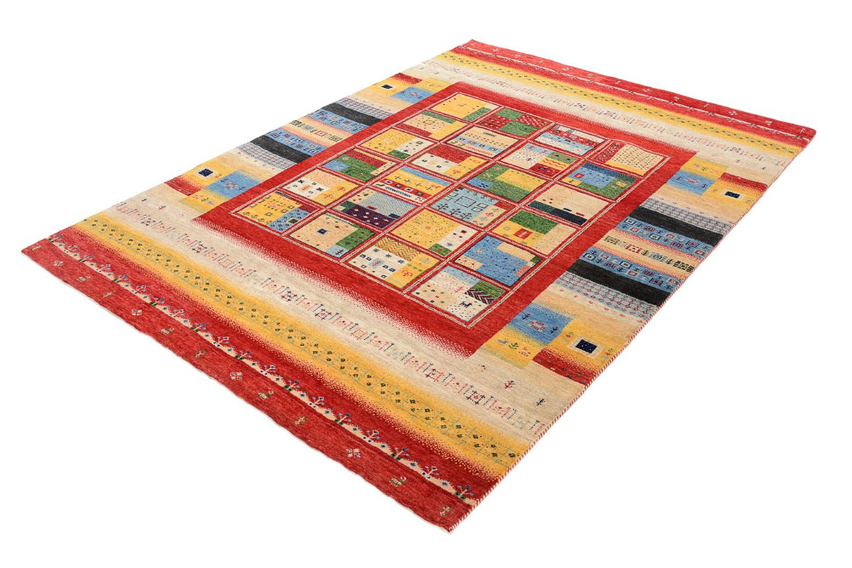 Gabbeh-mattan - Loribaft Indus - 236 x 169 cm - flerfärgad